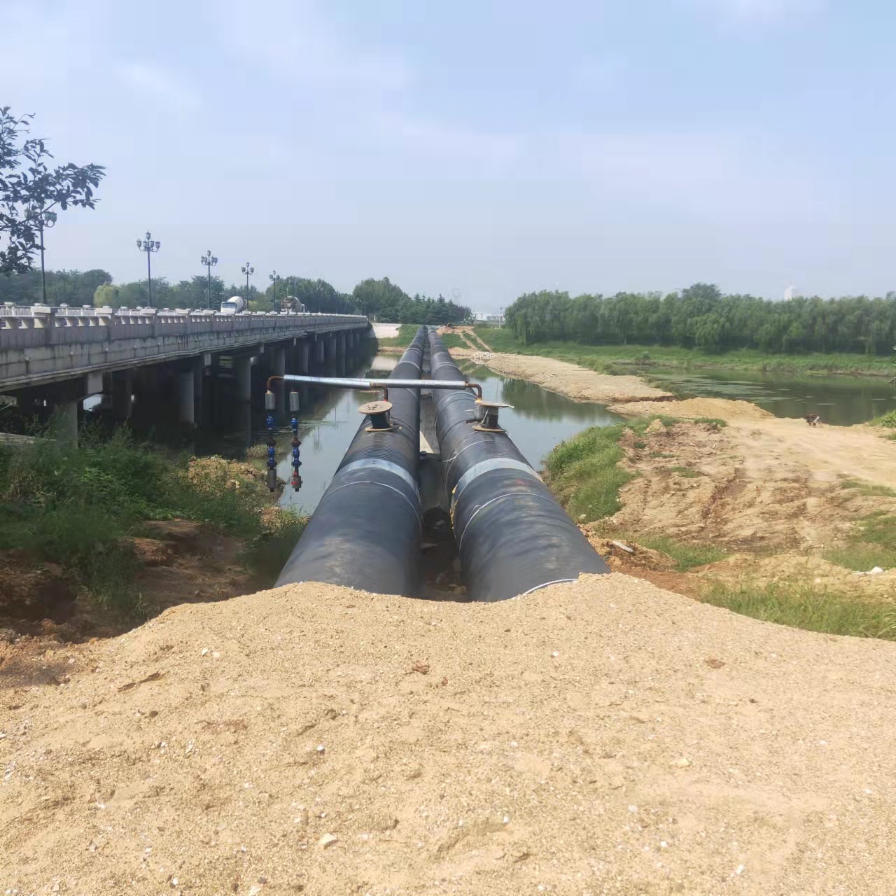 红河供水管脉输油管道清洗